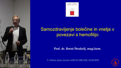Samozdravljenje bolečin in vnetij pri hemofiliji